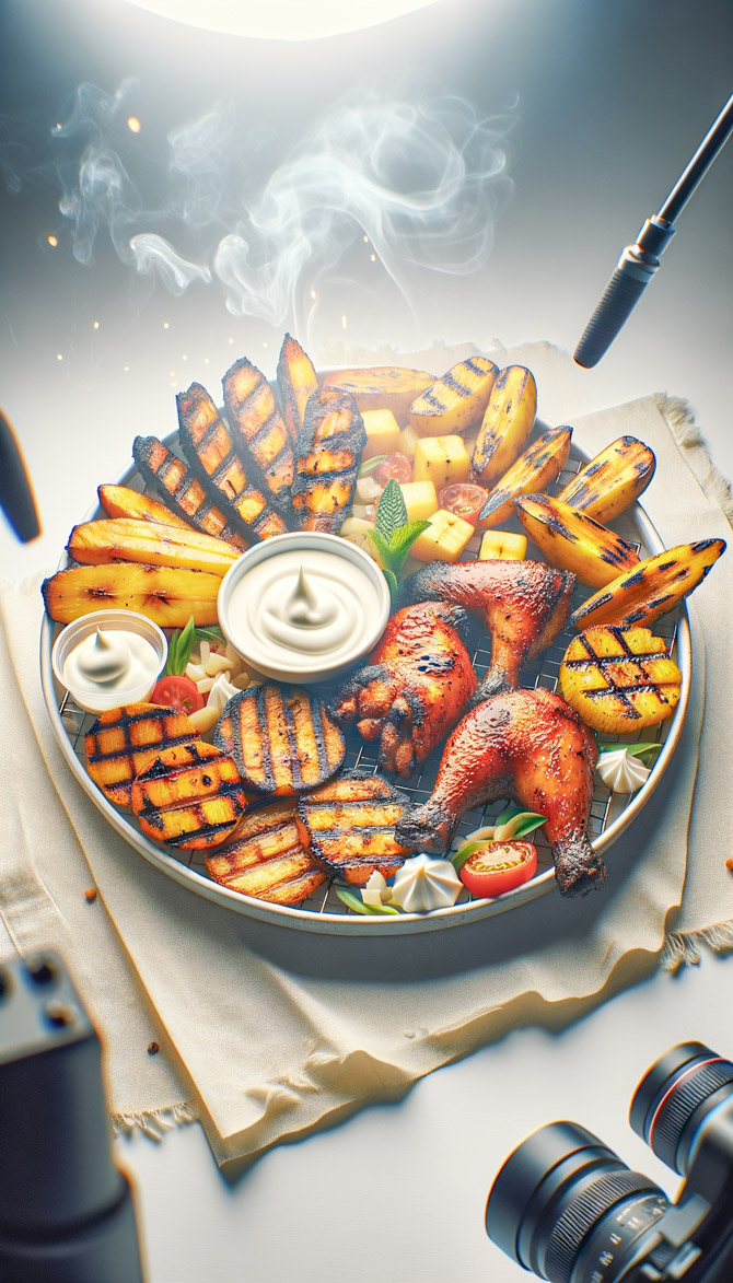 Recipe picture of Afro-Aussie BBQ Fusion Platter