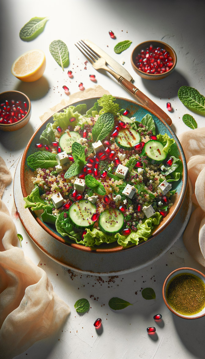 Recipe picture of Arabic-Inca Fusion Summer Salad