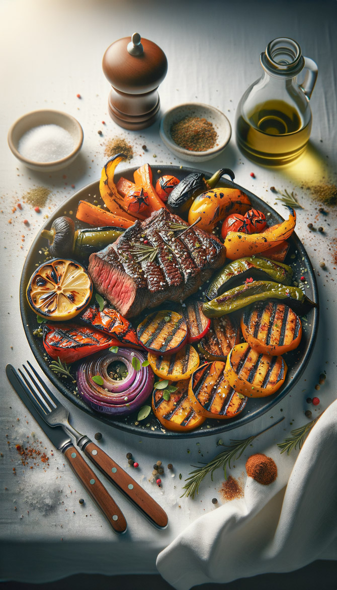Recipe picture of Argentinian-Egyptian Fusion BBQ Feast