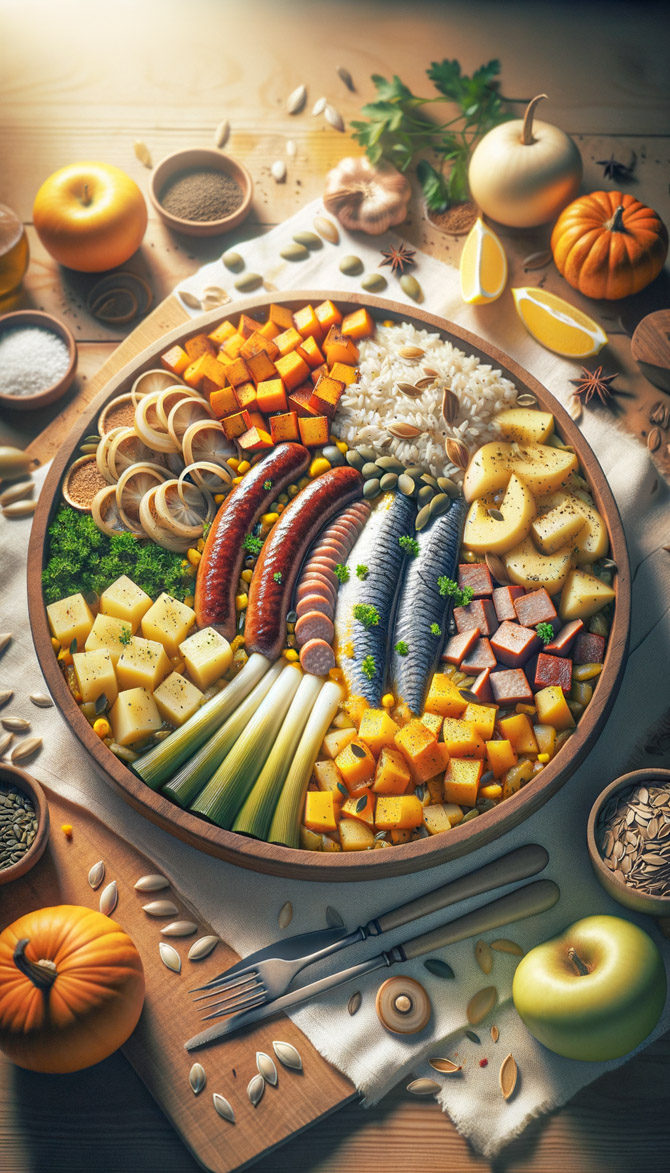 Recipe picture of Baltic Sea Harvest Paella