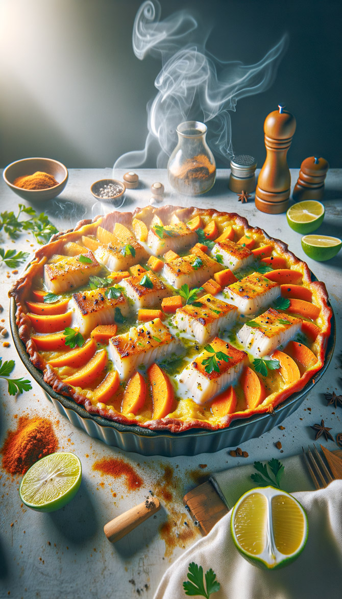 Recipe picture of Creole-Chinese Fisherman's Pie