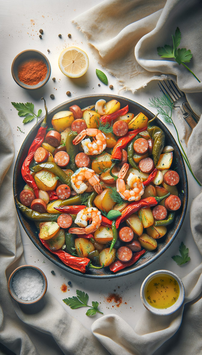 Recipe picture of Creole-Cossack Spring Tapas