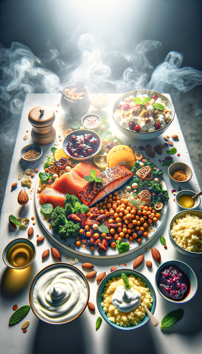 Recipe picture of Finnish-Moroccan Protein Feast