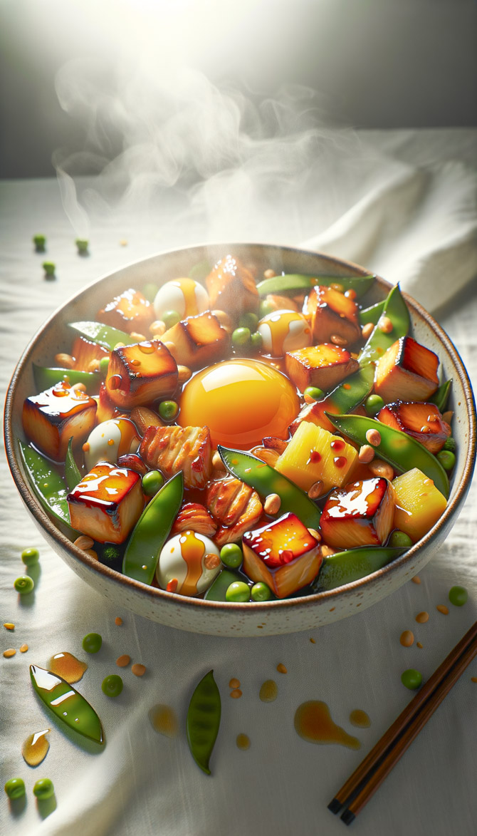 Recipe picture of Hawaiian-Chinese Fusion Gluten-Free Winter Delight