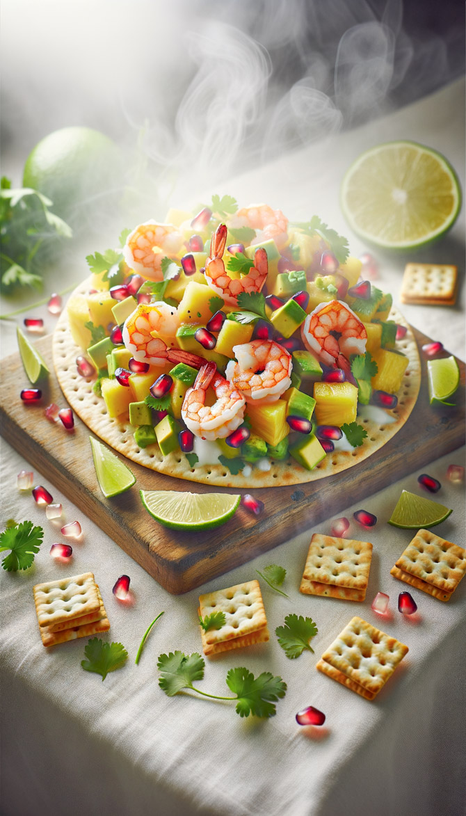 Recipe picture of Hawaiian-Persian Fusion Summer Tapas