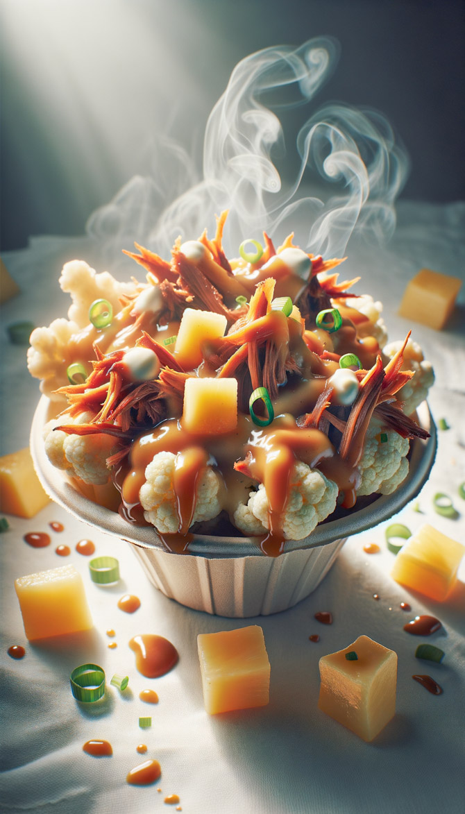 Recipe picture of Hula Poutine Bites