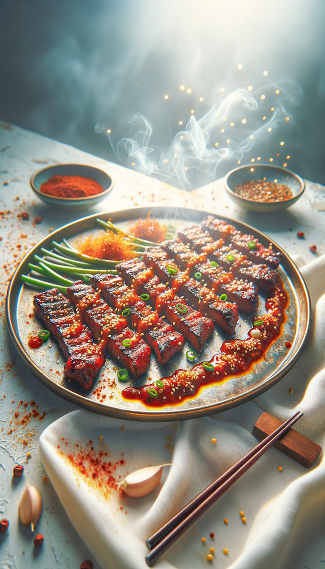 Recipe picture of Korean-Iranian Fusion Carnivore Tapas