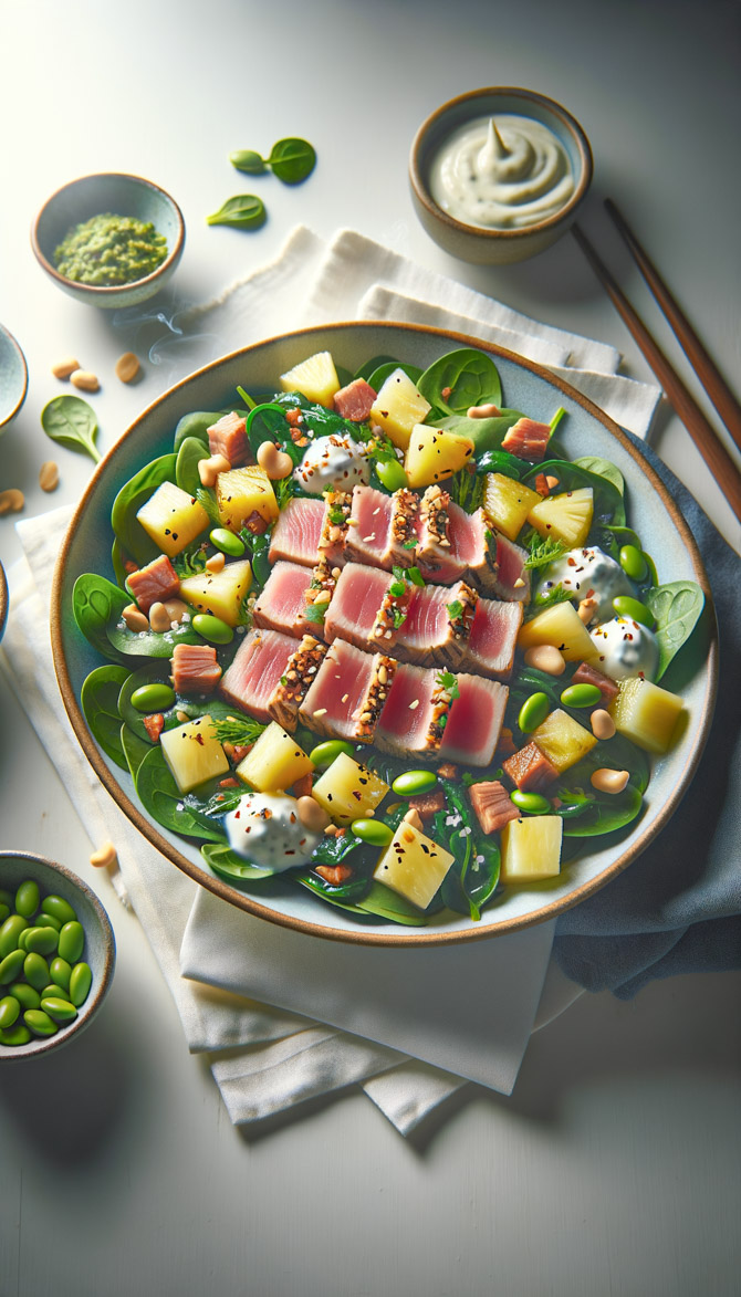 Recipe picture of Pacific Blue Kaimoana Salad