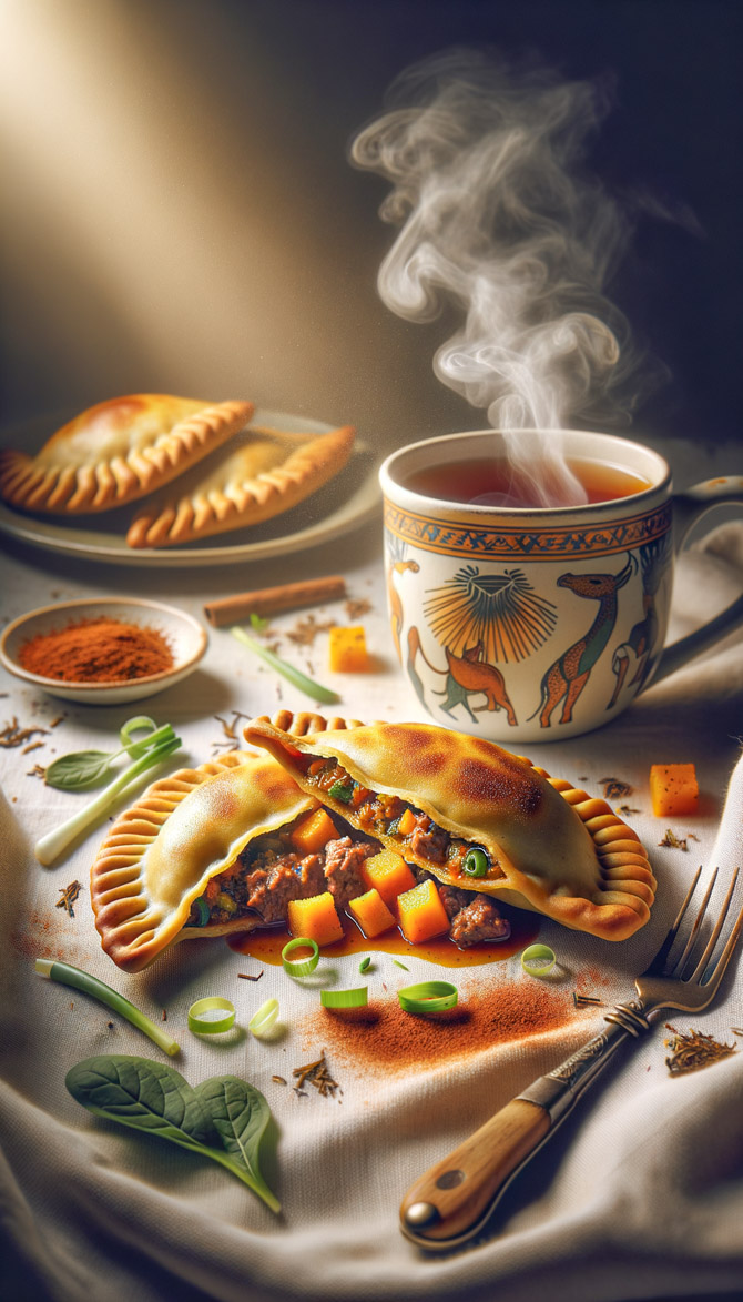 Recipe picture of Safari Empanadas with Rooibos Chai