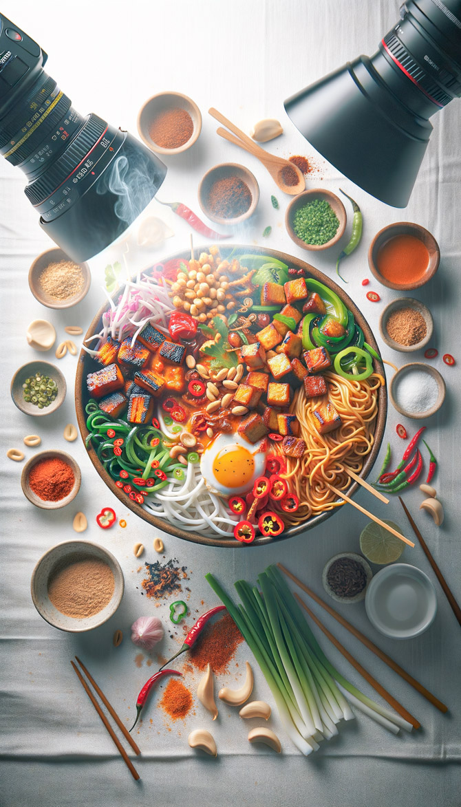 Recipe picture of Satay Sambal Spring Bowl