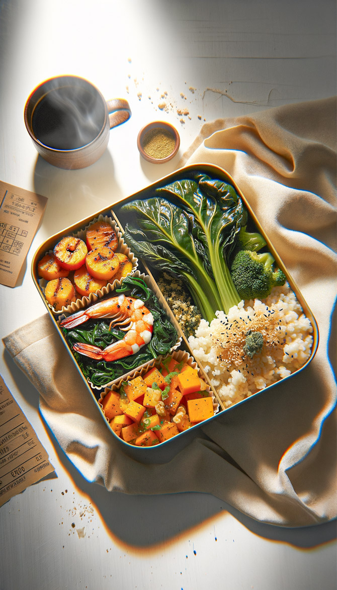 Recipe picture of Southern-Japanese Winter Bento Box
