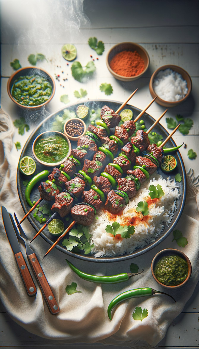 Recipe picture of Tandoori Chimichurri Fusion Feast