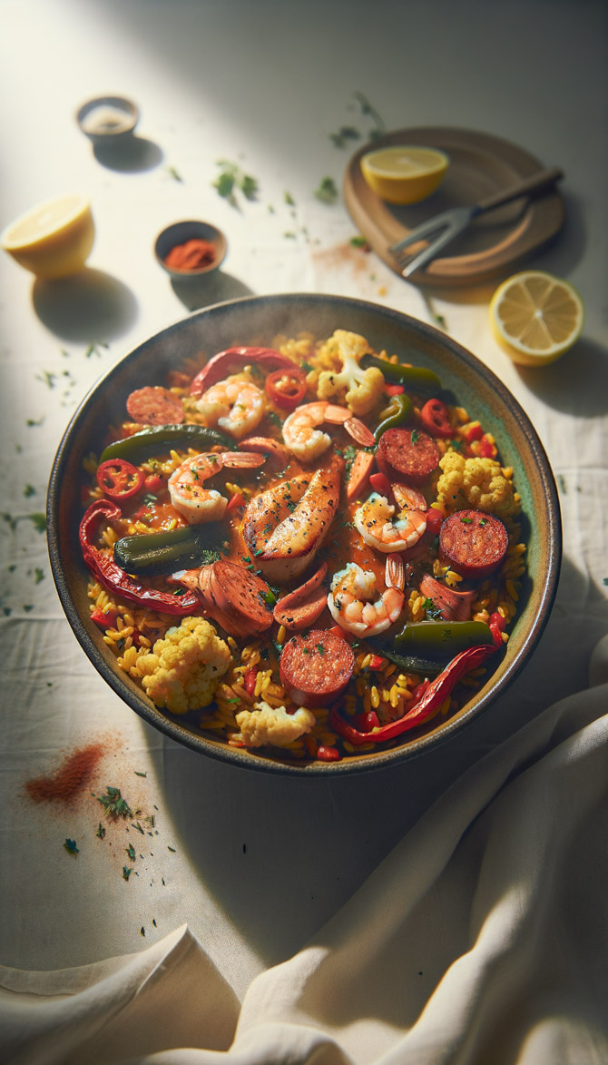 Recipe picture of Tex-Mex Paella Bowl